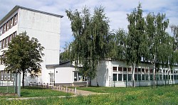 Ein Blick auf die Ausbildungshalle der 
